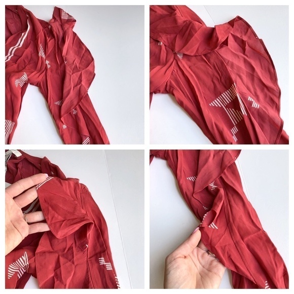 Joie Licia Ruffle Trimmed Printed Mini Dress - Picture 11 of 14